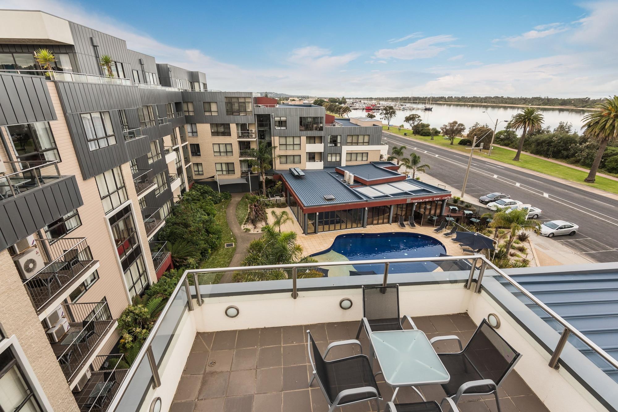 The Esplanade Resort And Spa Lakes Entrance Exterior foto